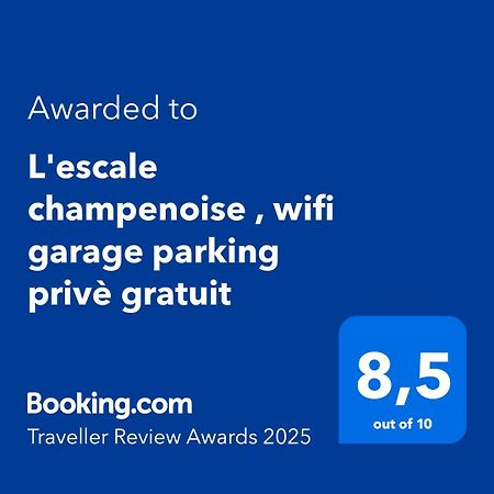L'Escale Champenoise , Wifi Garage Parking Prive Gratuit Apartment Chalons en Champagne Bagian luar foto